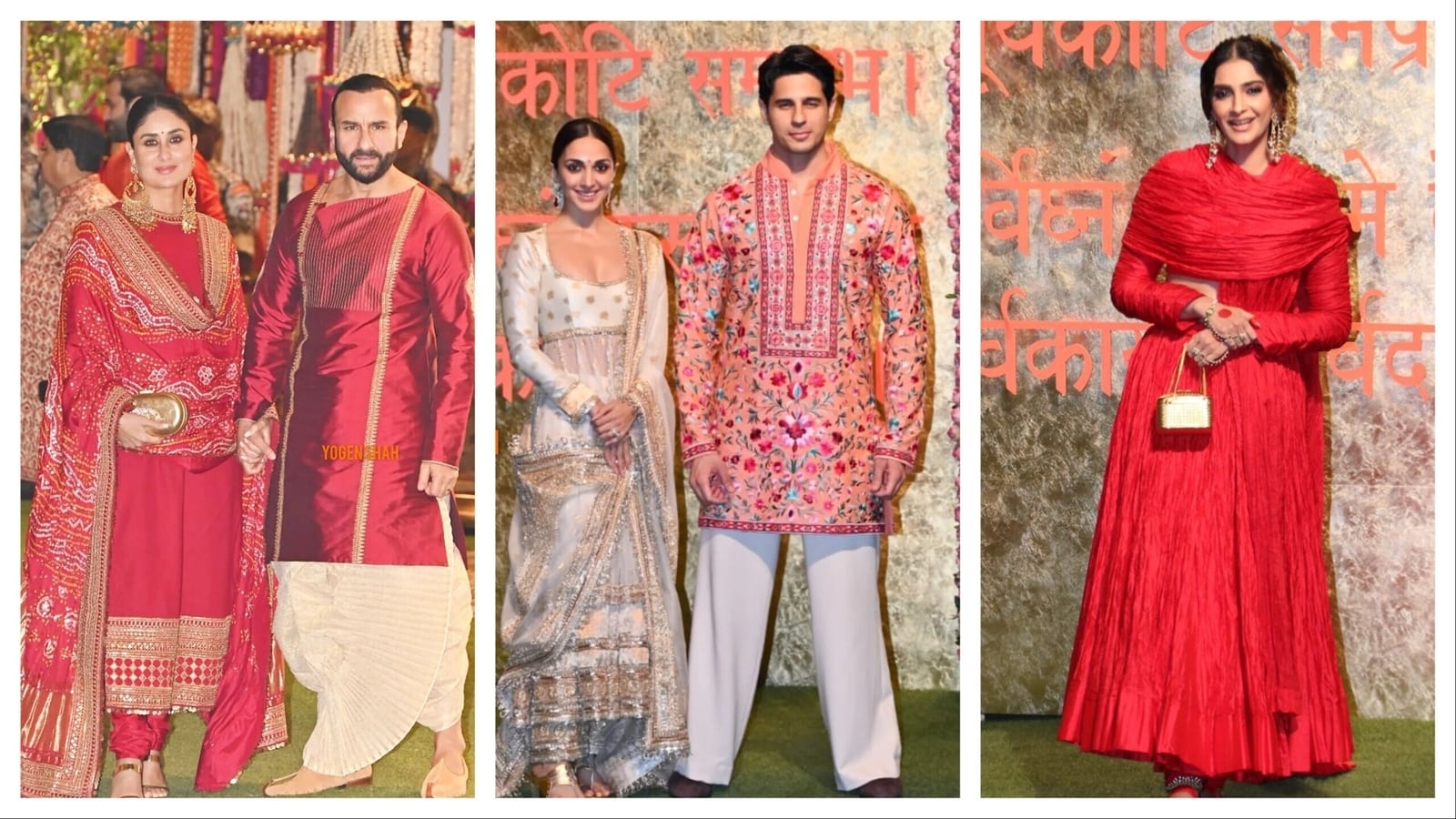 Ambani Ganeshotsav: Bollywood Stars Stun in Ethnic Glamour