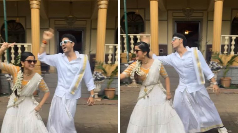 Aurra Bhatnagar and Gaurav Khanna’s Lungi Dance Delights Internet