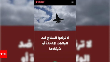 ‘Do not take arms against US’: Ad on Lebanon Tinder deleted after criticism – EnseMedia