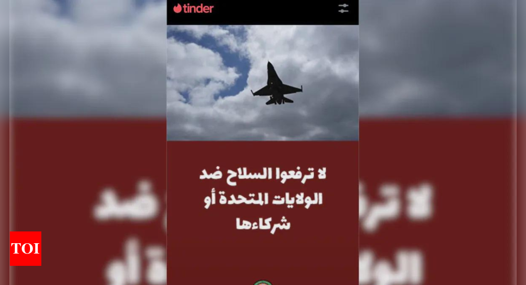 ‘Do not take arms against US’: Ad on Lebanon Tinder deleted after criticism – EnseMedia