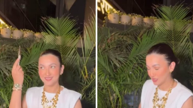 Gauahar Khan’s Sweet 41st Birthday Celebration with Zaid Darbar