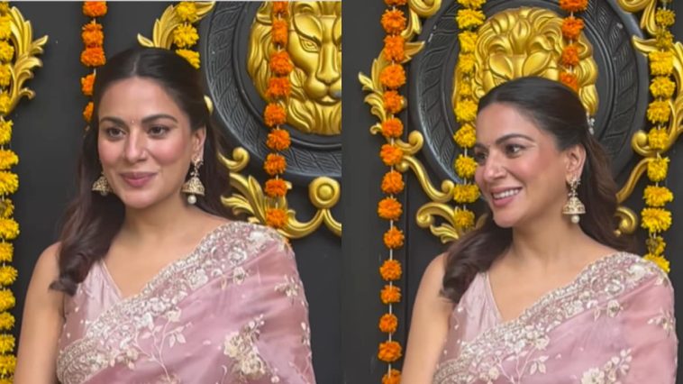 Incredible Ganesh Chaturthi Celebrations: Shraddha Arya Stuns in Traditional Attire at Ektaa Kapoor’s Residence