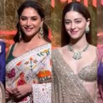 Kajol, Madhuri Dixit, Ananya Panday, Sara Ali Khan stun in ethnic outfits at Ambani Ganeshotsav. Watch