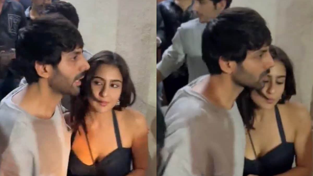 Kartik Aaryan and Sara Ali Khan’s Intimate Hug Sparks Patch-Up Rumours