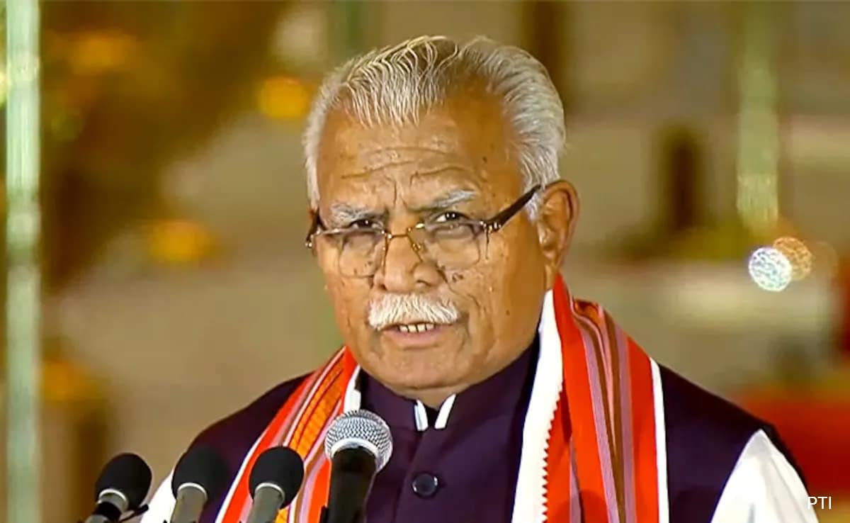 ML Khattar’s Incredible Journey: From RSS Pracharak to Cabinet Minister