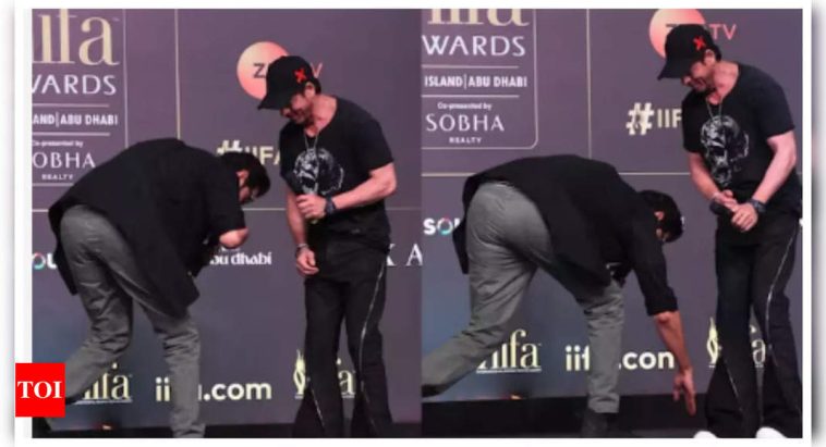 Rana Daggubati Touches Shah Rukh Khan’s Feet: A Touching Display of South Indian Respect and Humility