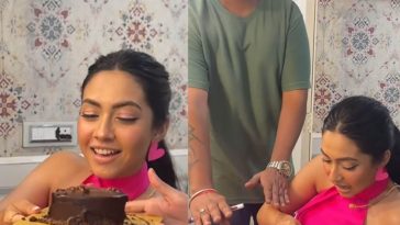 Reem Shaikh’s Makeup Drama: Cake-Indulgence Clash Unveiled