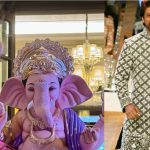 Shah Rukh Khan Shares Blissful Ganpati Moments at Mannat