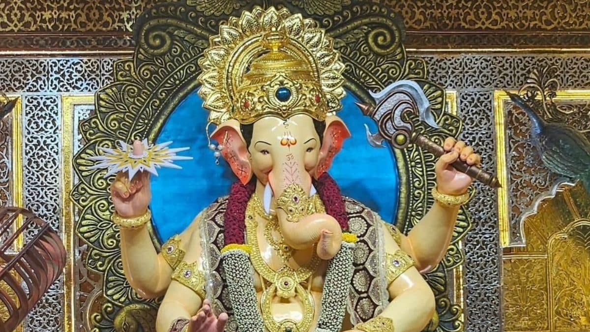 Unbelievable First Look of Mumbai’s Lalbaugcha Raja Before Ganesh Chaturthi