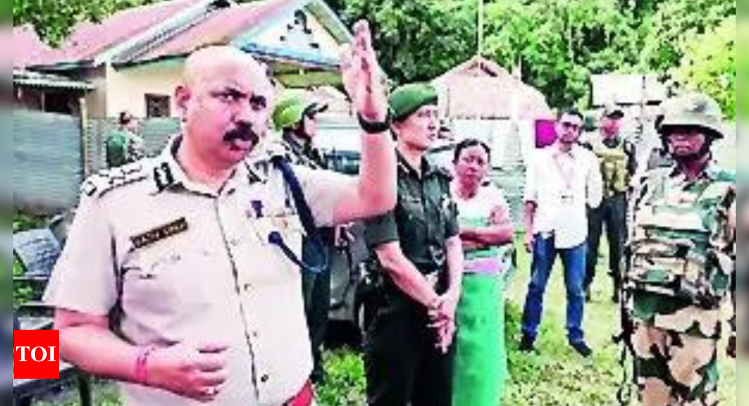 Unbelievable Human Chains in Manipur Protest Against Drone Attacks