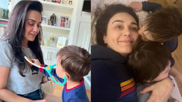 Unbelievable Moment: Preity Zinta’s 2-Year-Old Son Rescues Her