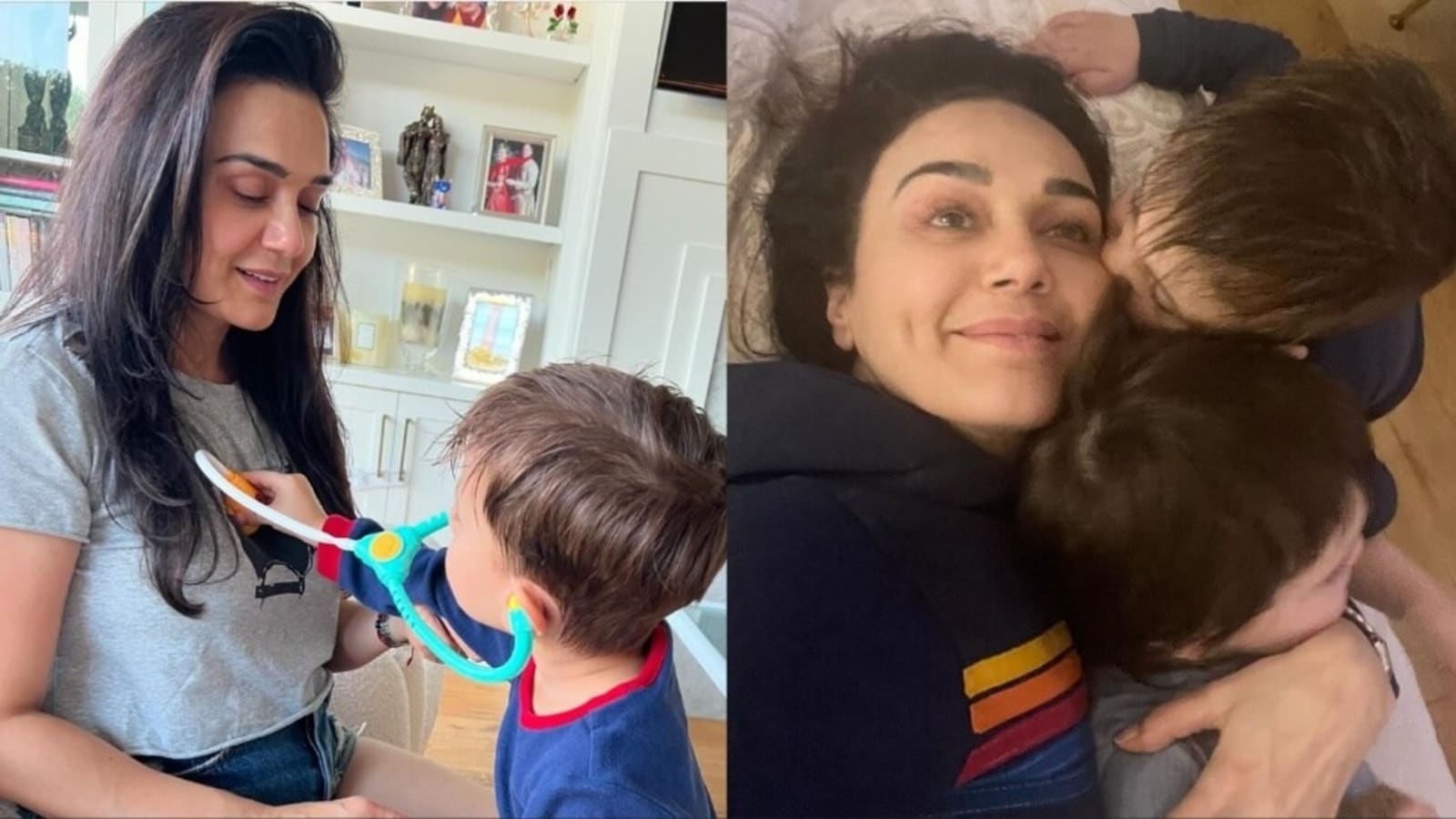 Unbelievable Moment: Preity Zinta’s 2-Year-Old Son Rescues Her