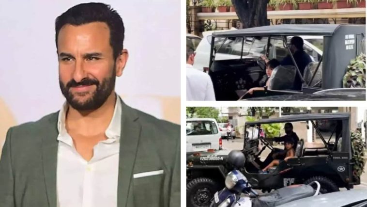 Unbelievable: Saif Ali Khan’s Jeep Ride with Jehangir Thrills Fans