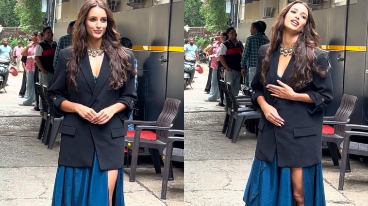 Unbelievable! Triptii Dimri Flaunts Her Stunning Body in Stylish Blue Co-ord