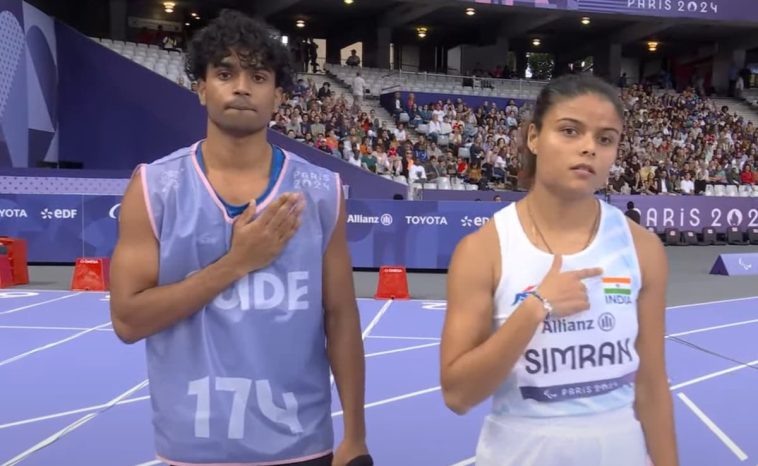 Unbelievable Triumph: Simran Advances in Paris Paralympics 2024 Women’s 100m Final