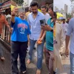 Vicky Kaushal Seeks Blessings Barefoot at Lalbaugcha Raja