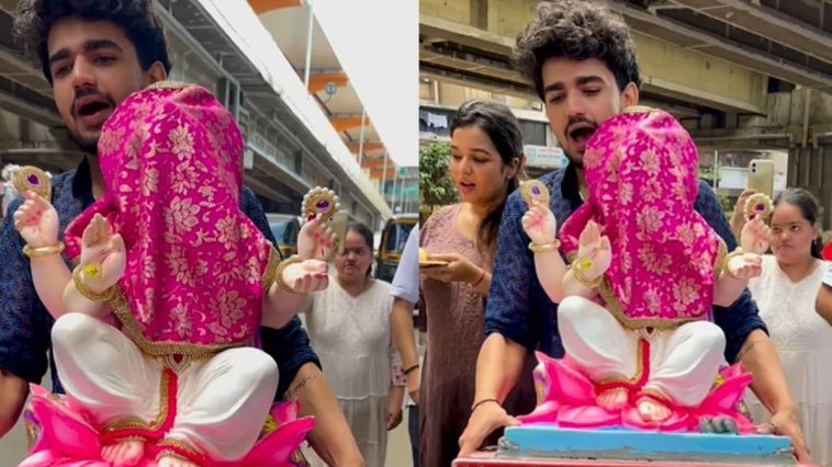 Watch: Bigg Boss OTT 3’s Vishal Pandey Welcomes Lord Ganesha Home Along With Sister – EnseMedia